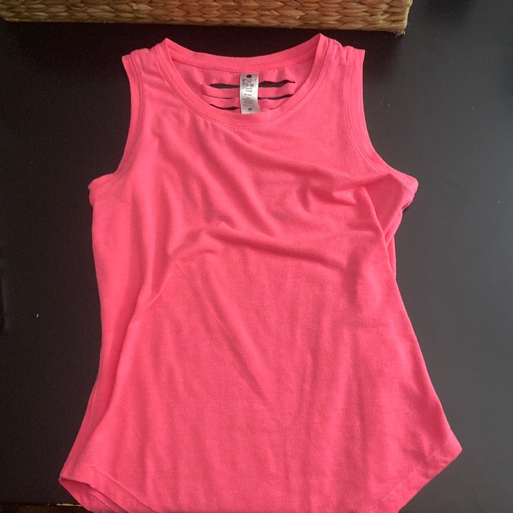Hot pink tank top